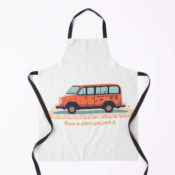 Item preview, HOME is where you Park it - New T-Shirt Design for RV lovers designed and sold by Mark Harrop.