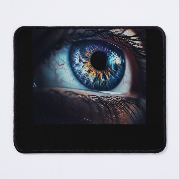 Item preview, Nebula Iris super close up digital oil painting. designed and sold by paulo silveira.