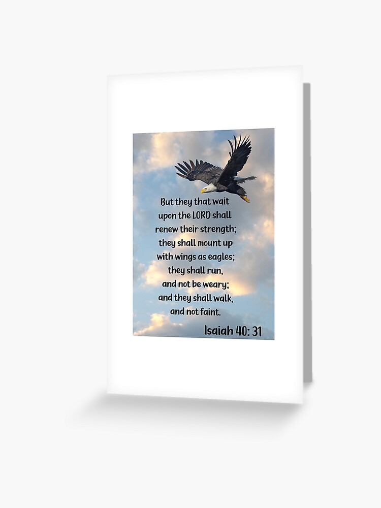 Walk and Not Be Faint Isaiah 40:31 | Greeting Cards Walk and Not Be Faint Isaiah 40:31 | Greeting Cards
