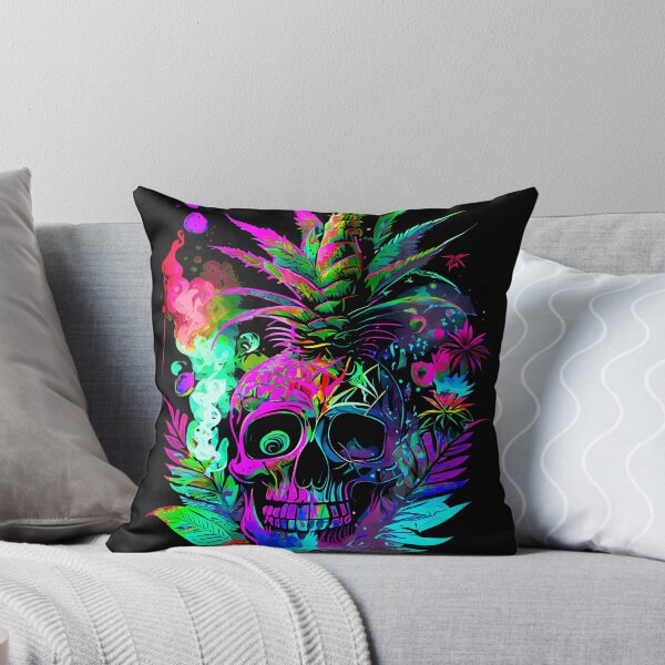Item preview, Trippy Pineapple Skull designed and sold by MindWave THC.