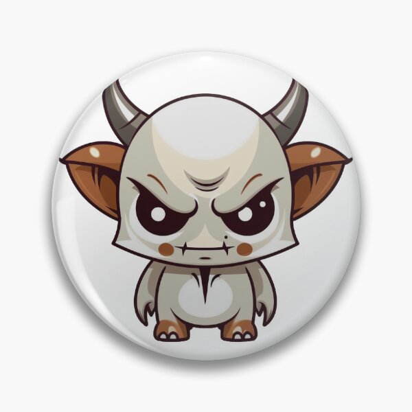 Item preview, Chibi Evil Creature - Cute Creature Sticker designed and sold by Reimagining  Images.