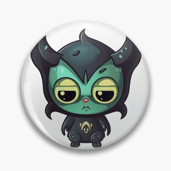 Item preview, Chibi Evil Creature - Cute Creature Sticker designed and sold by Reimagining  Images.