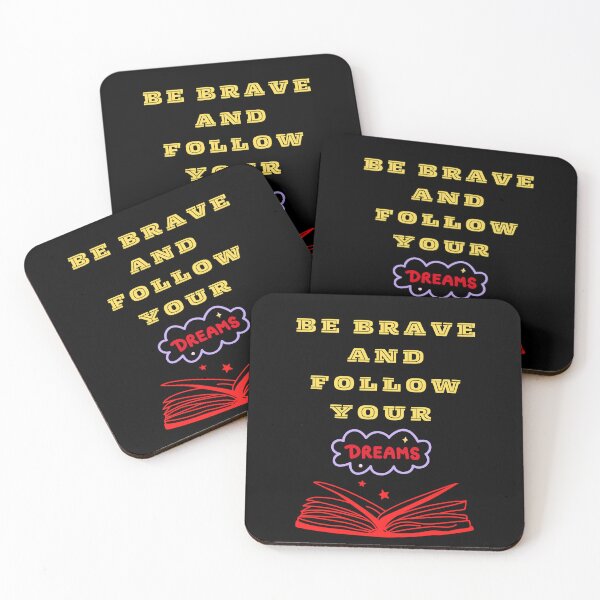 Item preview, be brave and follow your dreams designed and sold by vargass street.