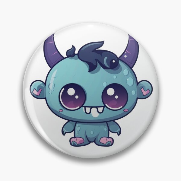 Item preview, Chibi Evil Creature - Cute Creature Sticker designed and sold by Reimagining  Images.