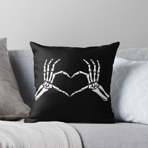 Item preview, Gothic Skeleton Hands Hand Heart Sign  designed and sold by The Junto Shop.