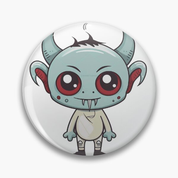 Item preview, Chibi Evil Creature - Cute Creature Sticker designed and sold by Reimagining  Images.