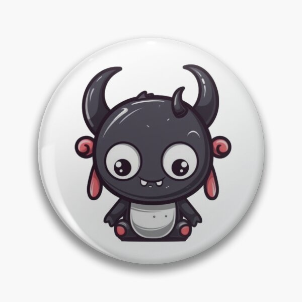 Item preview, Chibi Evil Creature - Cute Creature Sticker designed and sold by Reimagining  Images.