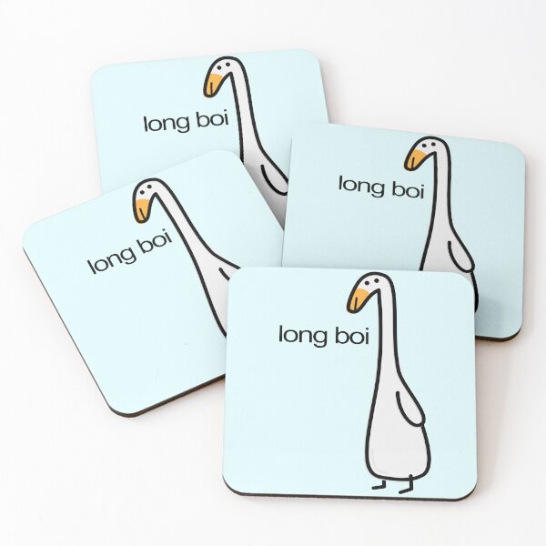 Item preview, Cute long duck - Runner duck - Long boi designed and sold by happyfruits.