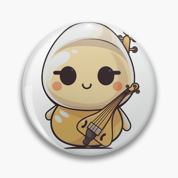 Item preview, Chibi Instruments - Cute Musical Sticker - Bandstruments designed and sold by Reimagining  Images.