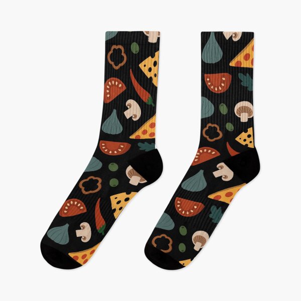 Item preview, Pizza Pattern - Black designed and sold by joizart.