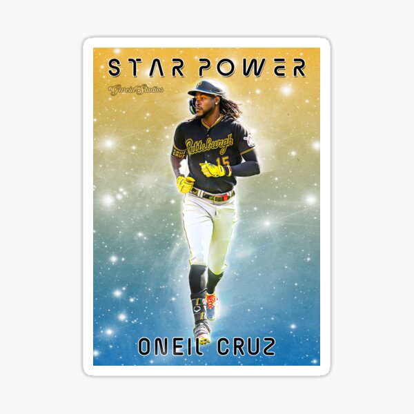 Oneil Cruz - Baseball card - in the zone Sticker for Sale by