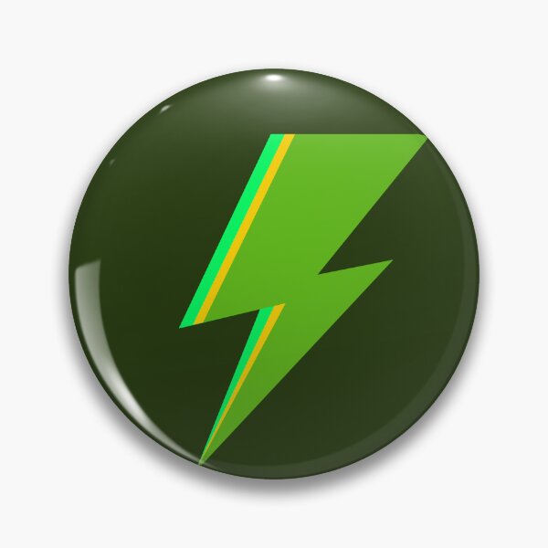 Item preview, Rock and Roll Lightning bolt (Green Version) designed and sold by paulo silveira.