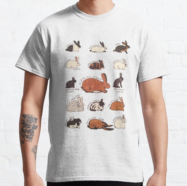 Rabbit Breeds Classic T-Shirt