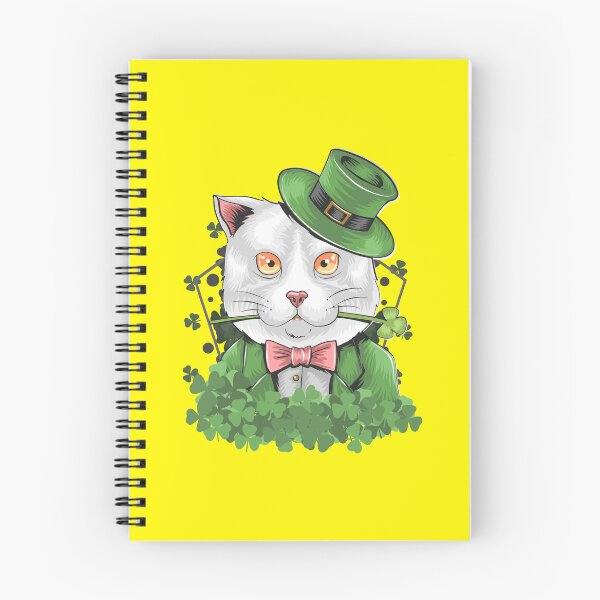 Item preview, Saint Patrick - cat T-Shirt designed and sold by vargass street.
