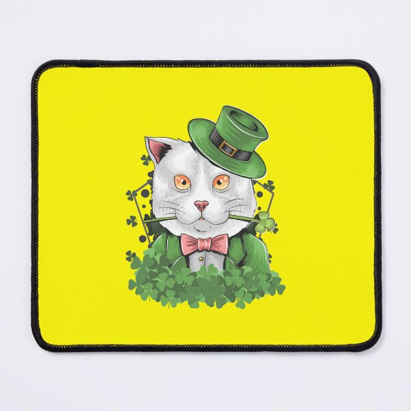 Item preview, Saint Patrick - cat T-Shirt designed and sold by vargass street.