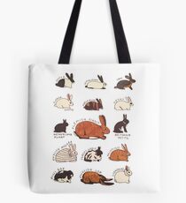 Kaninchenrassen Tote Bag
