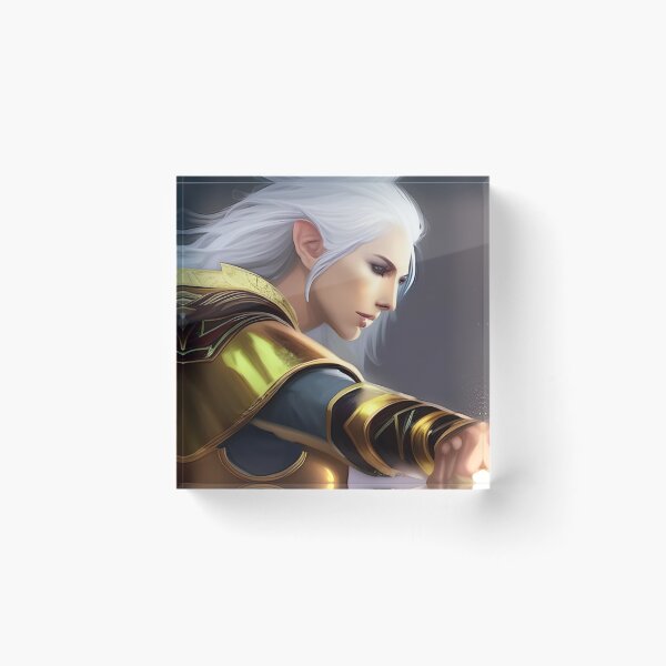 Item preview, Ancient Snow Elf: Summoning Ancestors Through Elder Scrolls designed and sold by FigjamDesigns.