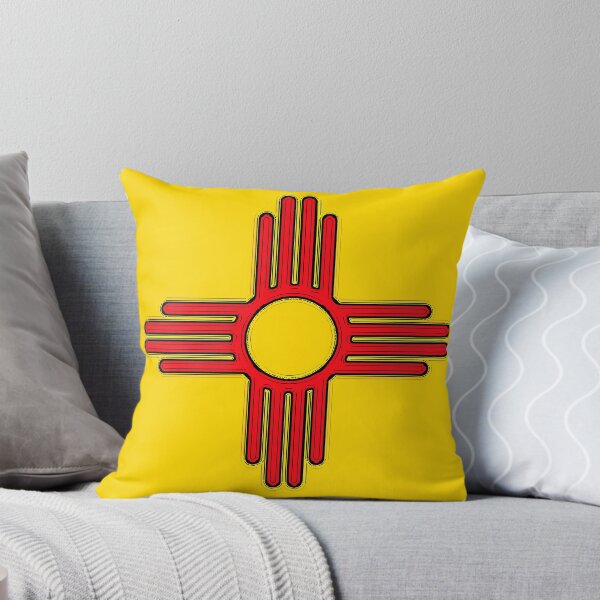 Item preview, New Mexico Map with New Mexican State Flag designed and sold by Havocgirl.