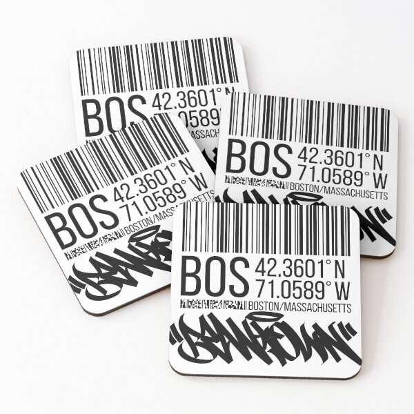 Item preview, Boston, MA (black) designed and sold by ICYMI-DZNS.
