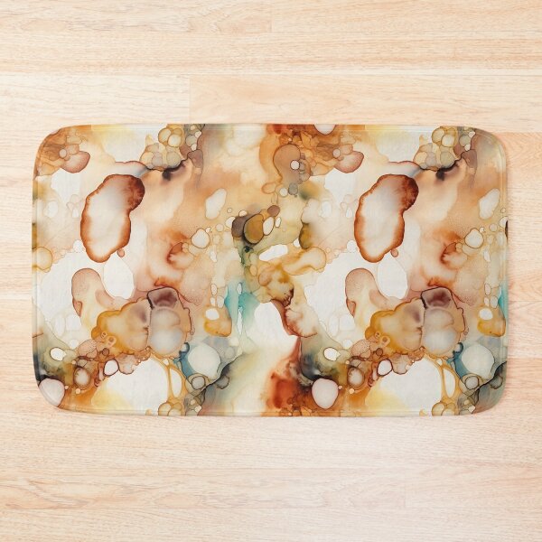 Item preview, Alcohol Ink  - Elegant Earth Tones - Handcrafted Home Decor Accent designed and sold by Shadi Rosenow.