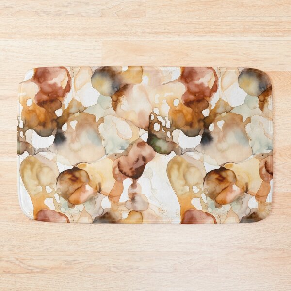 Item preview, Alcohol Ink 2 - Elegant Earth Tones - Handcrafted Home Decor Accent designed and sold by Shadi Rosenow.