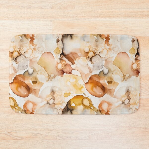 Item preview, Alcohol Ink 4 - Elegant Earth Tones - Handcrafted Home Decor Accent designed and sold by Shadi Rosenow.