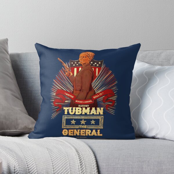 The Dollop - Harriet Tubman Throw Pillow