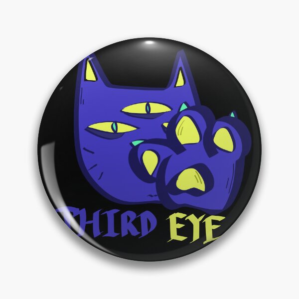 Item preview, funky neon cat third eye  designed and sold by kaiyak399.