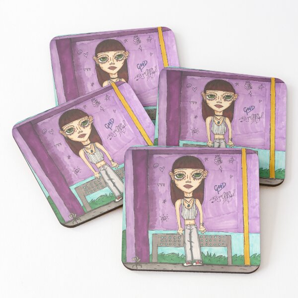 Item preview, Waiting at the bus stop designed and sold by MJfanvalentina.