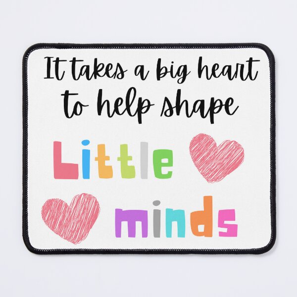 Item preview, It takes a big heart to help shape little minds designed and sold by Adorable Designs.