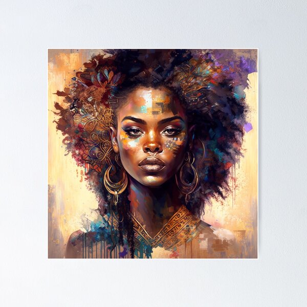 Item preview, Mother Africa Beautiful Portrait designed and sold by XCentric00.