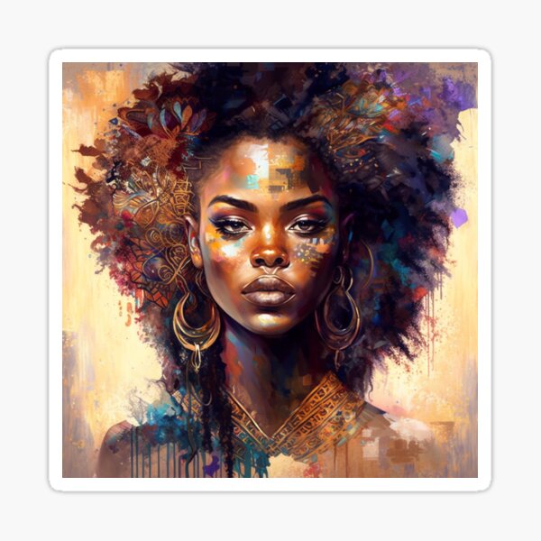 Item preview, Mother Africa Beautiful Portrait designed and sold by XCentric00.