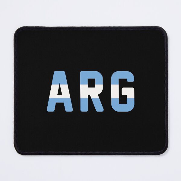 Item preview, ARG (Argentina) Iceberg (Light Blue) / White Flag designed and sold by PEK1787.