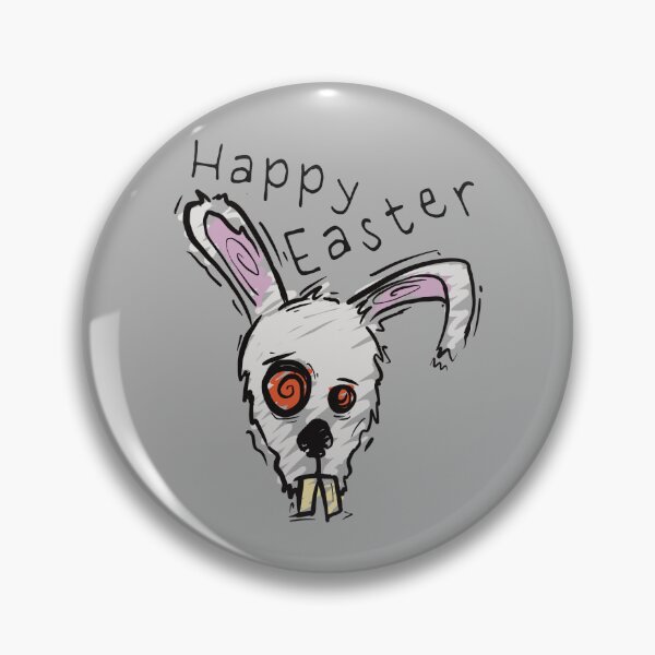 Item preview, Happy Easter - Funny Bunny Easter - Rabid Rabbit Design designed and sold by Mitch616Art.