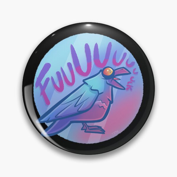 Item preview, Cussing Crow designed and sold by DorkZombie.