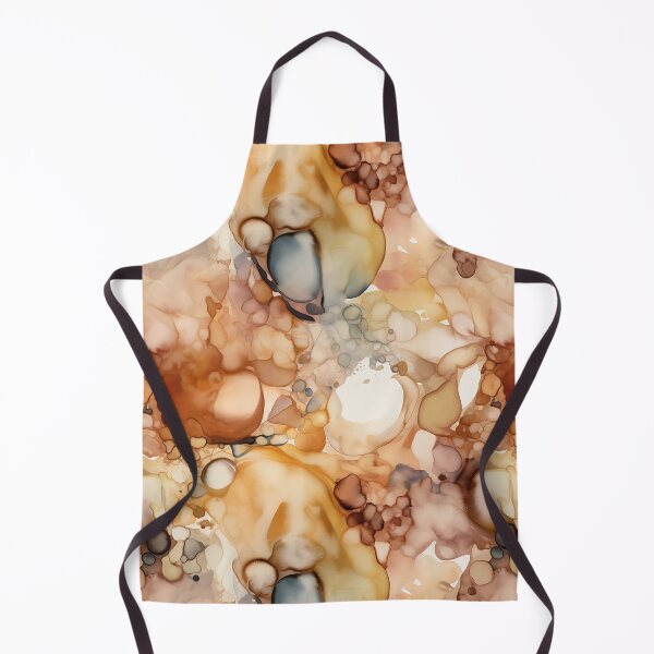 Item preview, Alcohol Ink 5 - Elegant Earth Tones - Handcrafted Home Decor Accent designed and sold by Shadi Rosenow.
