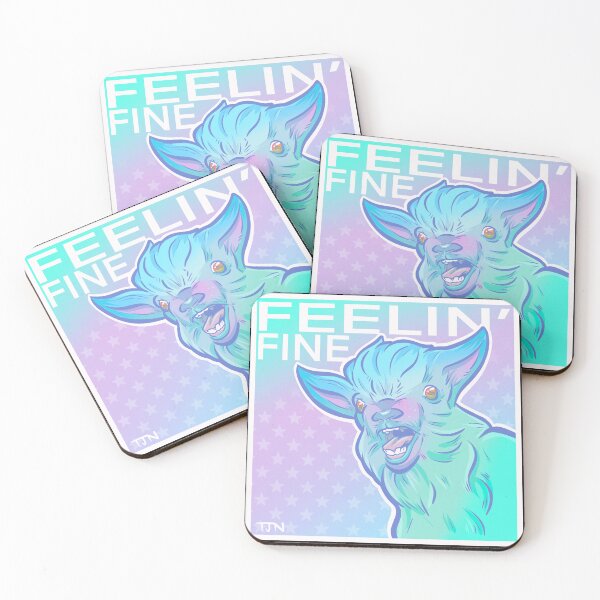 Item preview, Feelin’ Fine Goat designed and sold by DorkZombie.