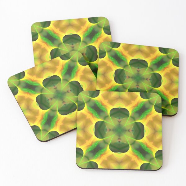 Item preview, shamrock in golden yellow ground designed and sold by effervescence.