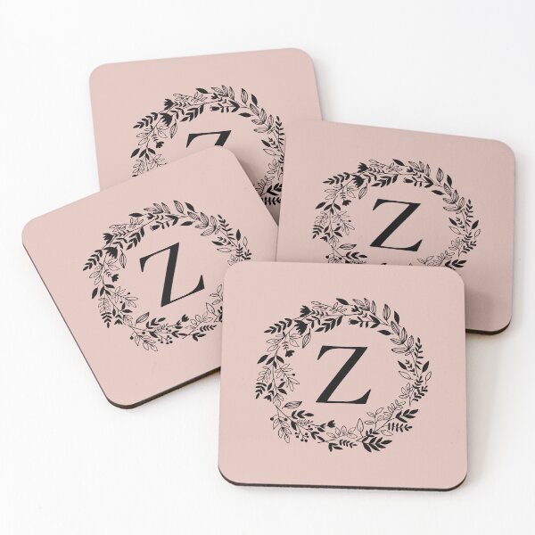 Item preview, Letter Z with Floral Wreath - Initial Z - Monogram Art designed and sold by thelustrous.