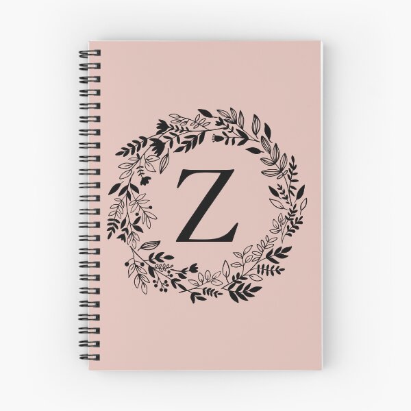 Item preview, Letter Z with Floral Wreath - Initial Z - Monogram Art designed and sold by thelustrous.