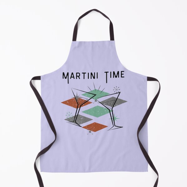 Item preview, Martini time vintage distressed retro custom tshirt and apparel design designed and sold by EmpiredesignCA.