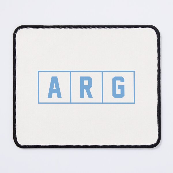 Item preview, ARG (Argentina) Trigram Tiles Light Blue (Iceberg) / White designed and sold by PEK1787.