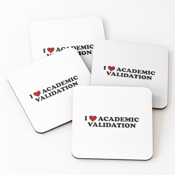 Item preview, i love academic validation designed and sold by Bloomie Co..