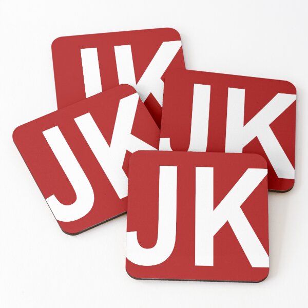 Item preview, JK Initials designed and sold by Jeallan Designs.