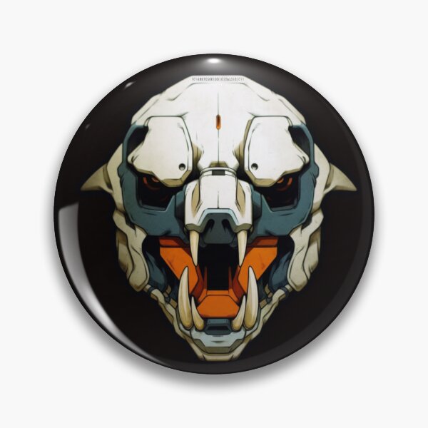 Item preview, Mecha skull emblem of Arktos cyber clan designed and sold by Arktos-Design.