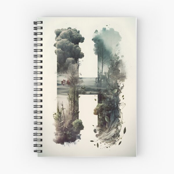 Item preview, Letter H Double Exposure designed and sold by dotperinchart.