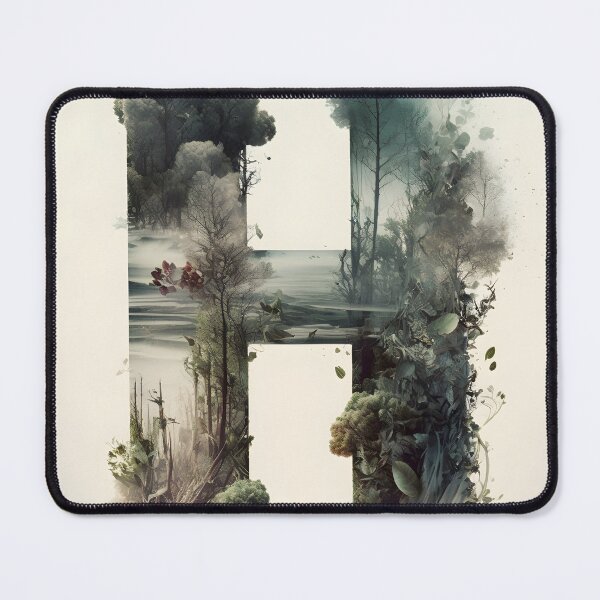 Item preview, Letter H Double Exposure designed and sold by dotperinchart.