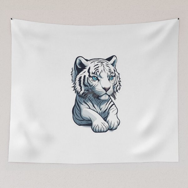 Item preview, White Tiger fancy animal pet designed and sold by Skyluxdesign.