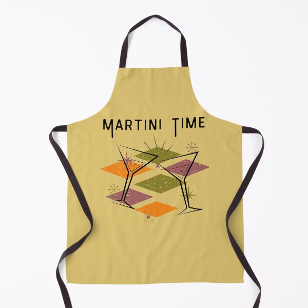 Item preview, Martini time vintage distressed retro custom tshirt and apparel design designed and sold by EmpiredesignCA.