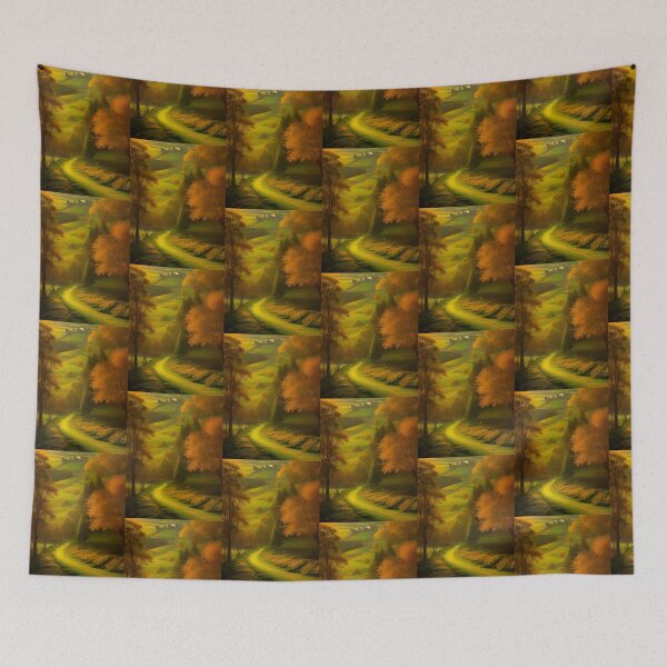 Item preview, The Lithuanian Forest at Sunset  designed and sold by fkc666.
